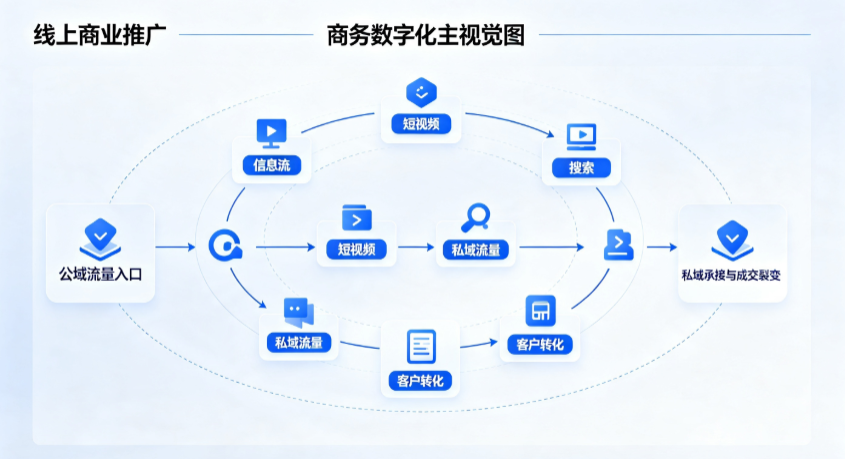 二道江区线上商业推广怎么做？全域流量闭环搭建与低成本转化实战指南
