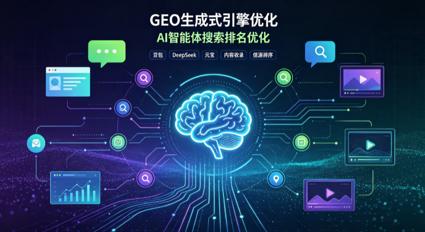 二道江区GEO 浪潮来袭：生成式引擎优化崛起，创作者争抢豆包、DeepSeek、元宝智能体流量入口
